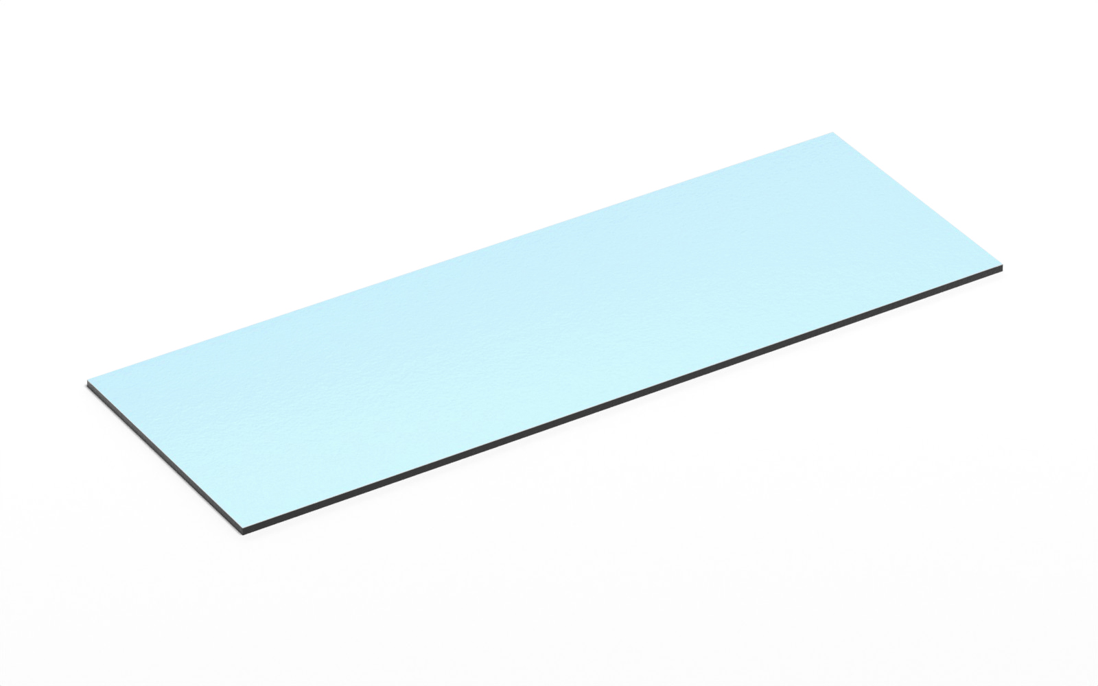 Płyta HPL 6 mm - 2180x200 mm, Jasny Niebieski (F1194) - S2:E0079