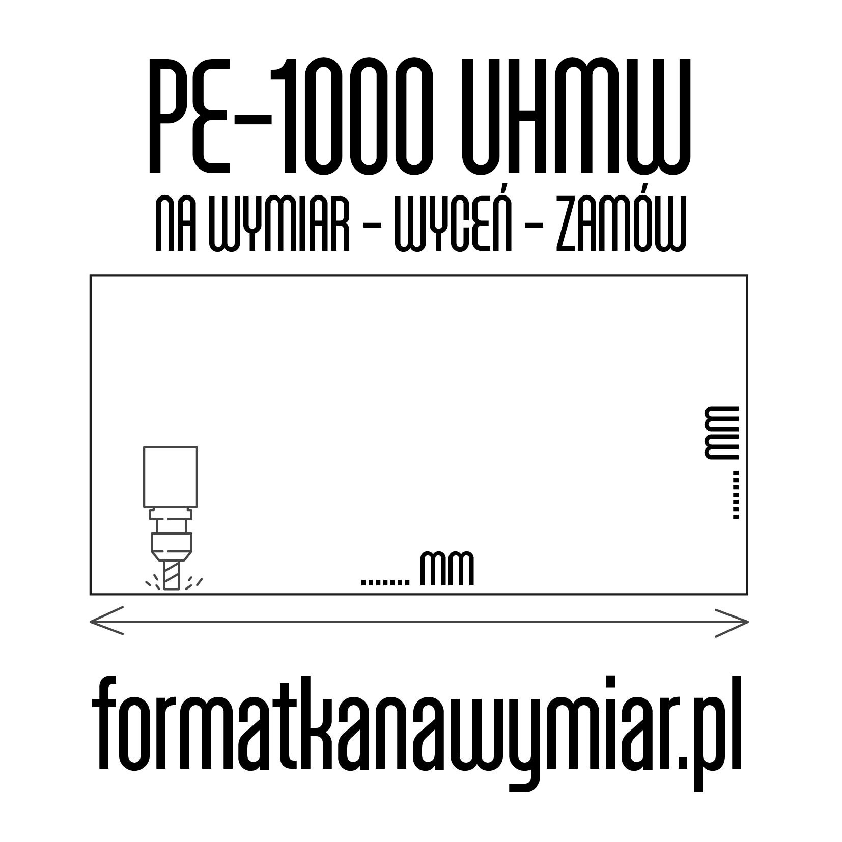 PE 1000 UHMW - POLIETYLEN